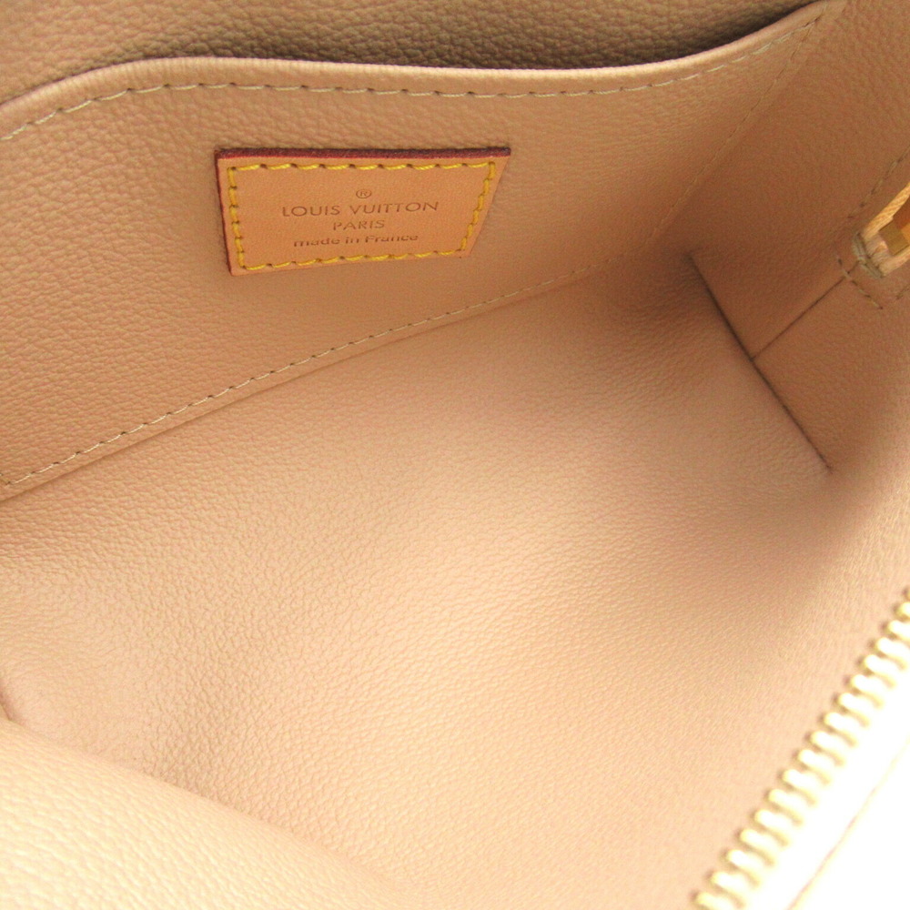 LOUIS VUITTON Pochette Cosmetic Pouch Bag Azur White - Picture 5 of 9